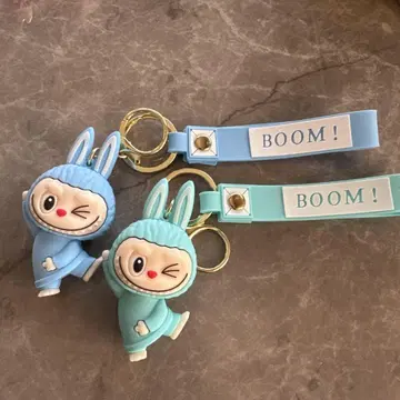 라부부 Labubu 봉제 인형 키링 2세트