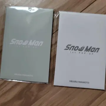 포토 카드 세트_이와모토 히카루 Snow Man 1st POP-UP