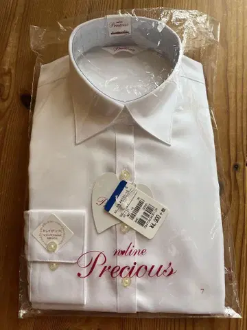 Precious 화이트 긴팔 셔츠 사이즈 7