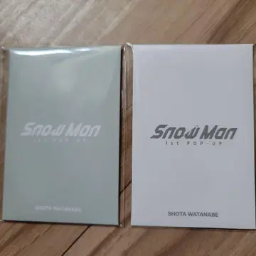포토 카드 세트_와타나베 쇼타 Snow Man 1st POP-UP