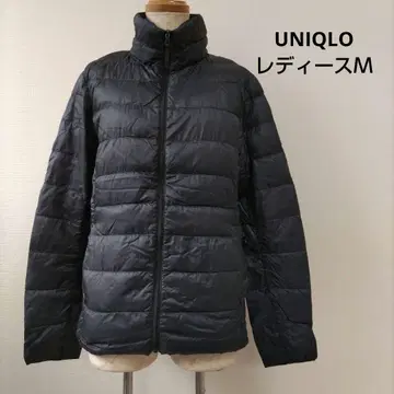 UNIQLO 여성용 M 다운 자켓 다크 그레이