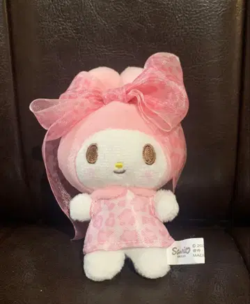 마이멜로디 갸루 레오파드 무늬 시크릿 마스코트 키링