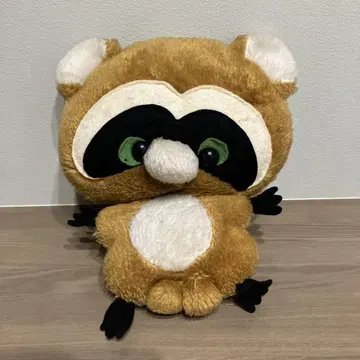 DAKIN 데이킨 너구리 봉제 인형 빈티지 쇼와 레트로 레어