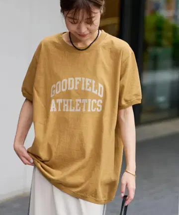 [ Goodwear ] 7.2oz 크루넥 반팔 티셔츠 머스타드