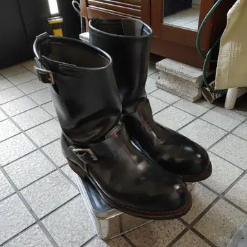 RED WING SHOES 엔지니어 부츠 9D 블랙