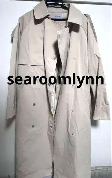 Sea Room Lynn 베이지 트렌치코트
