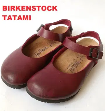 BIRKENSTOCK TATAMI 버건디 샌들