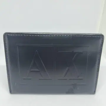 Armani Exchange 블랙 카드 케이스