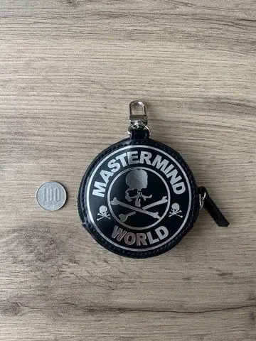 MASTERMIND WORLD 코인 케이스 블랙