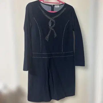 로베르타 디 카메리노 포르투나 네이비 원피스
