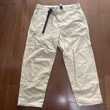 Dickies 베이지 워크 팬츠 조정 가능