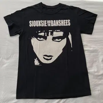 SIOUXSIE & THE BANSHEES 티셔츠 S 사이즈 정품