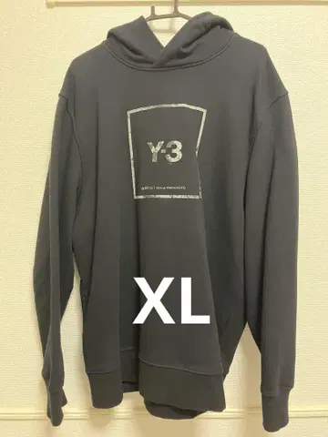 Y-3 후드 부착 후드티 XL 블랙