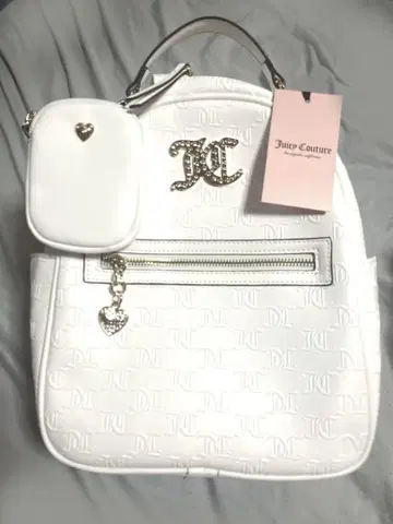 Juicy Couture 화이트 백팩