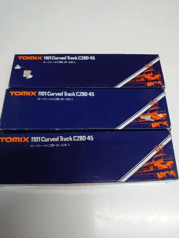 N게이지 TOMIX 커브 레일 C280-45