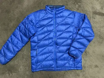 MIZUNO 파란색 다운 자켓