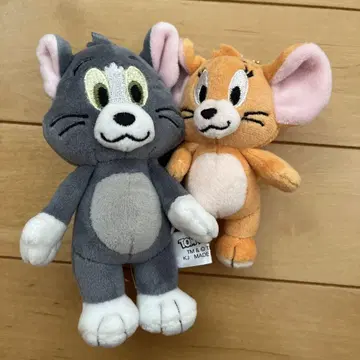 톰과 제리 봉제 인형 키링