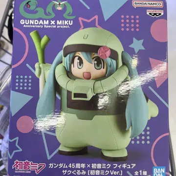 GUNDAM x MIKU 피규어