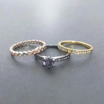 반지 17~18호 3점 묶음 판매 빈티지 액세서리