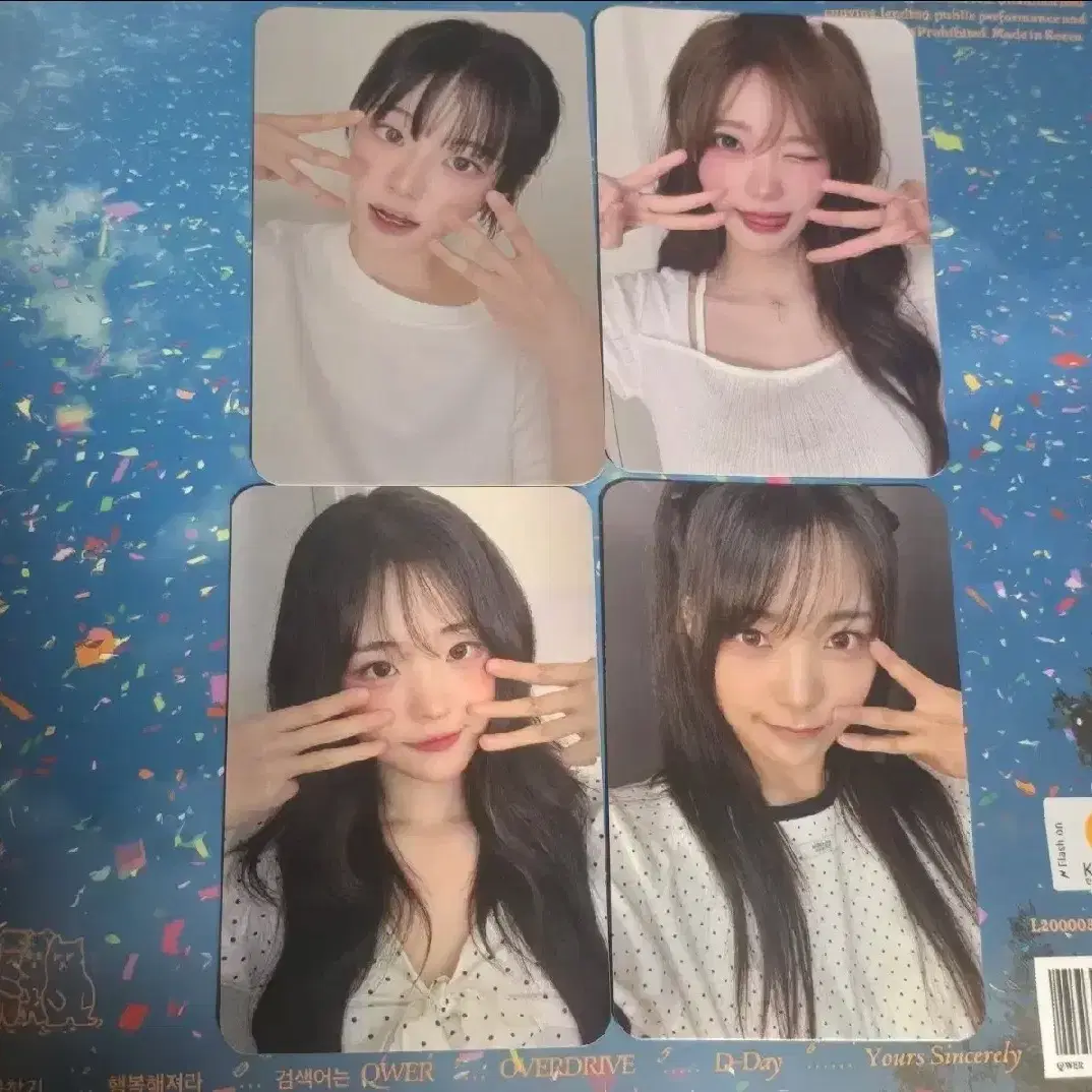 QWER | 큐더블유이알 QWER 2nd anniversary pop up clothing pre-order