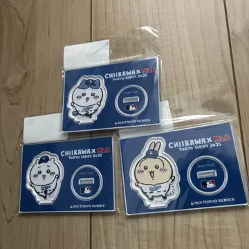 치이카와 (먼작귀) MLB 아크릴 스탠드 다저스 3세트