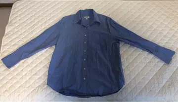 COS 파랑 버튼 다운 긴팔 셔츠 EUR42