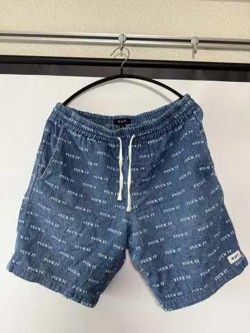 HUF 숏팬츠 M 데님 블루