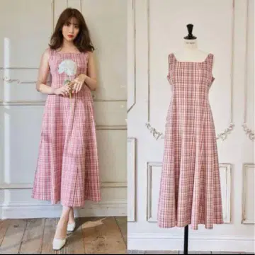 Her lip to Paddington Long Dress cherry