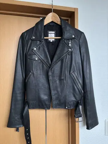 ZARA 자라 라이더 자켓 블랙 가죽