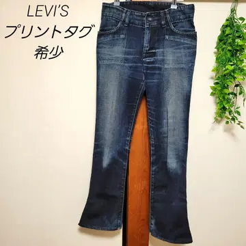 LEVI'S 리바이스 J15389 데님 청바지 프린트 택 레어
