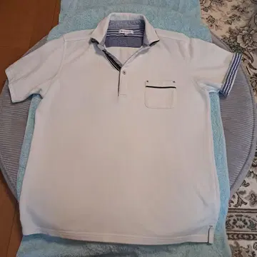 THE SHOP TK 화이트 피케 셔츠 XXL
