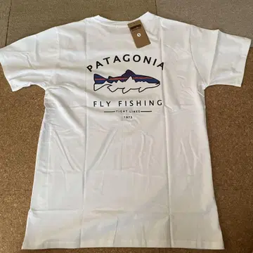 patagonia FLY FISHING 셔츠 화이트 파타고니아