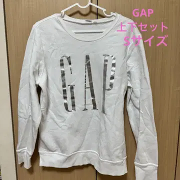 GAP 화이트 로고 맨투맨