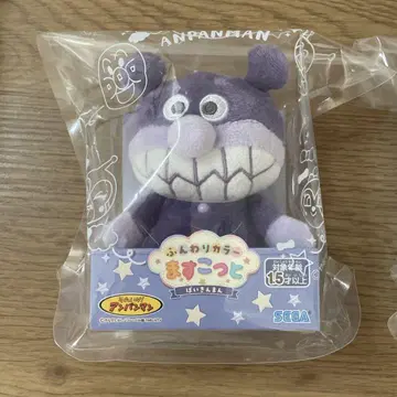 호빵맨 폭신폭신 컬러 마스코트 세균맨 코킨짱