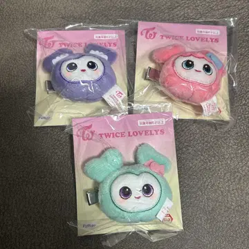 TWICE LOVERYS 봉제 인형 헤어핀 BABY LOVELYS