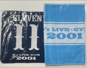 B'z LIVE-GYM 2001 ELEVEN 투어 굿즈 타월 세트