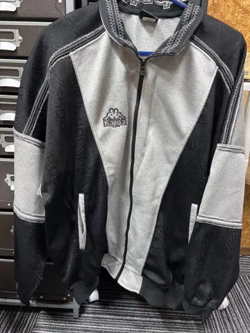 카파 집업 자켓 그레이/블랙