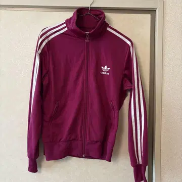 adidas 퍼플/핑크 트랙 자켓/집업 저리 구제 의류