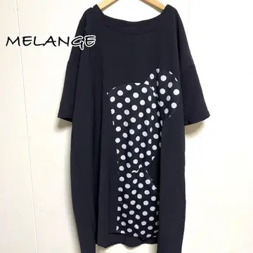Melange 메주 멜랑제 도트베어 원피스
