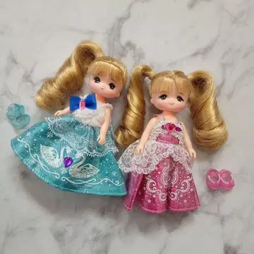 꿈꾸는 공주님 미키와 마키 쌍둥이 프린세스 세트 리카짱