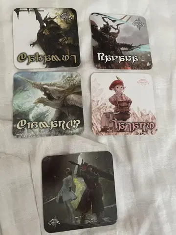 FF14 코스터 5매 세트