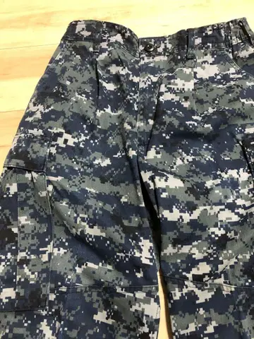 US 네이비 블루베리 디지털 카모플라주 허리 78cm