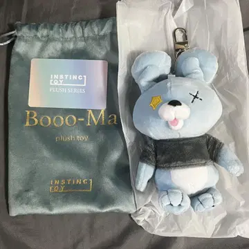 INSTINCTOY Booo-Ma 봉제 인형 키링 Blue