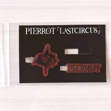 PIERROT 라메 헤어핀 세트