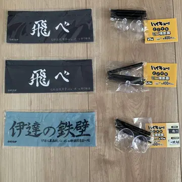 하이큐! 어디든지 미니 현수막 날아올라 x 2 다테 공업 x 1
