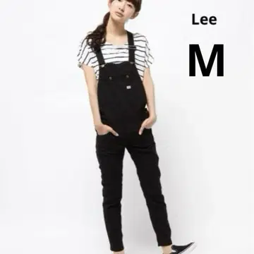 Lee 살로펫 오버롤 스키니 블랙 M 블랙 LL1150