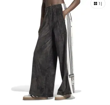 adidas 아디다스 W ADIBREAK VELOUR TP 롱팬츠