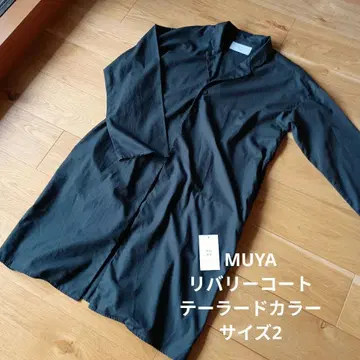 MUYA 발리 코트 테일러드 칼라