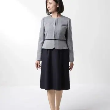 [ 도쿄 소와르 ] 컬러 포멀 노카라 앙상블
