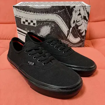 미사용 새상품 VANS Skate Authentic 블랙